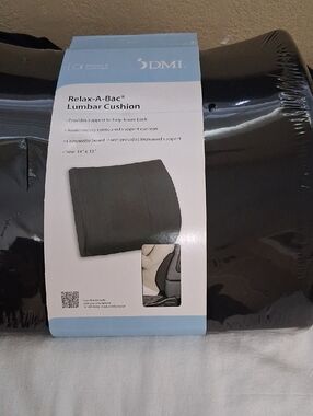Mi Relax-A-Bac Lumbar Support Cushion - Black